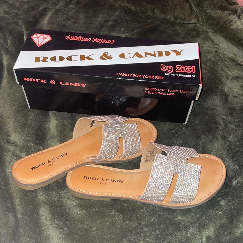 Rock & Candy Rhinestone Sandals